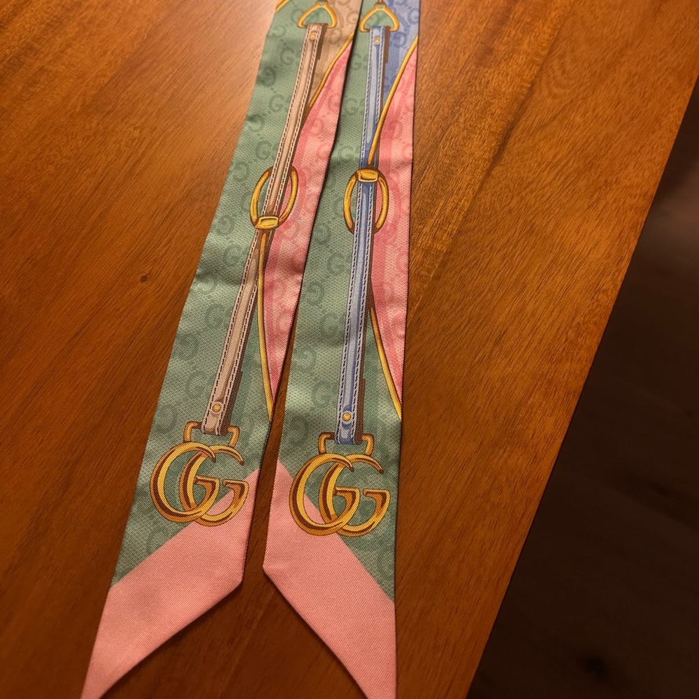 Gucci Colorful Silk Twilly